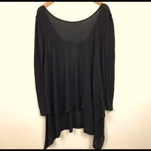 Free People | Black Boho NWT Blouse